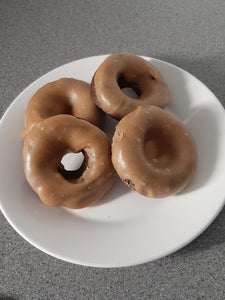 Maple glazed doughnuts